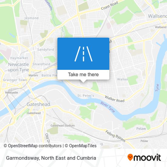 Garmondsway map