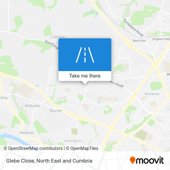 Glebe Close map
