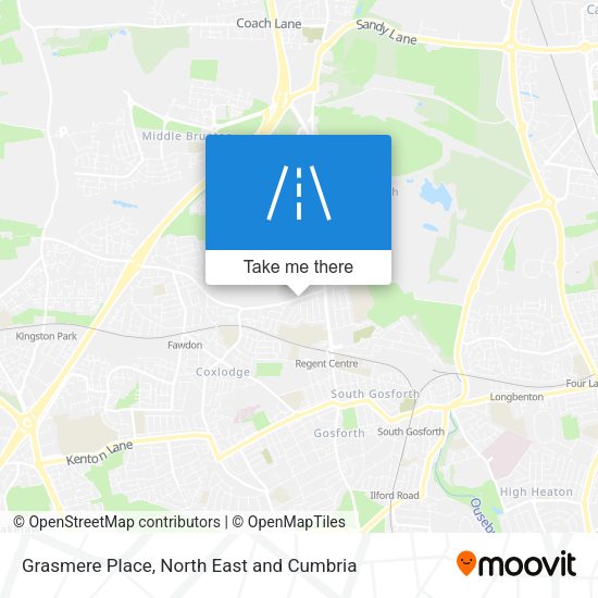 Grasmere Place map