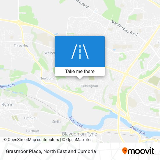 Grasmoor Place map