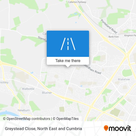 Greystead Close map