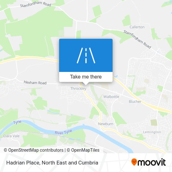 Hadrian Place map