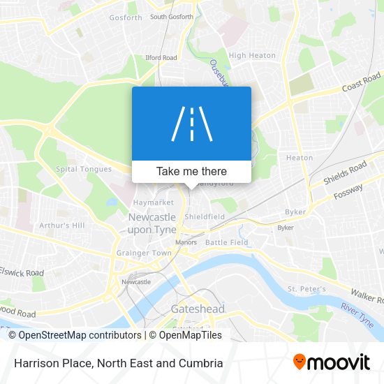 Harrison Place map