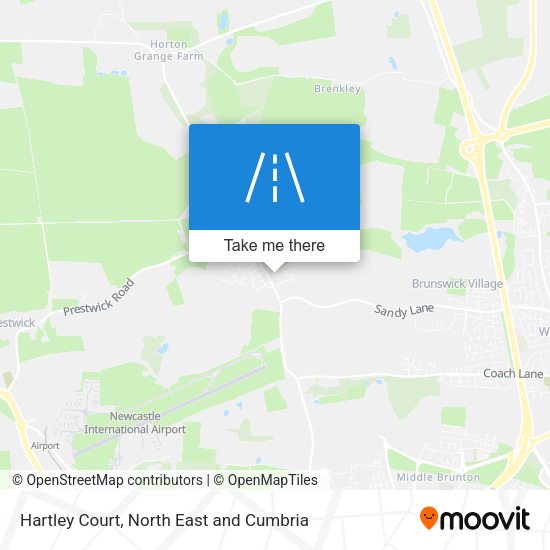 Hartley Court map