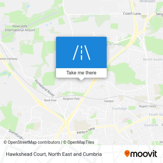 Hawkshead Court map