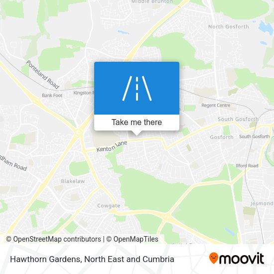 Hawthorn Gardens map