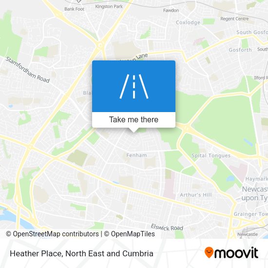 Heather Place map