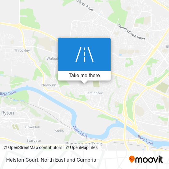 Helston Court map