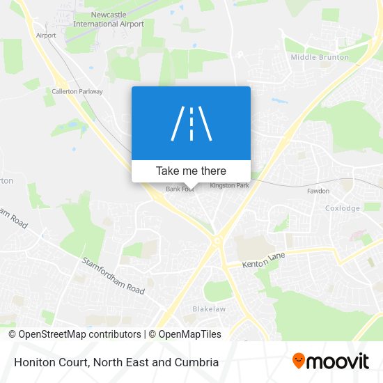 Honiton Court map