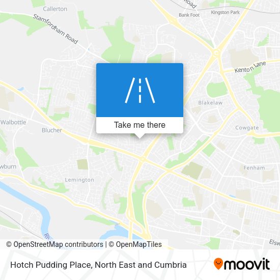 Hotch Pudding Place map