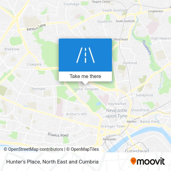 Hunter's Place map