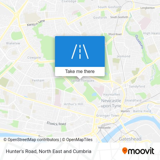 Hunter's Road map