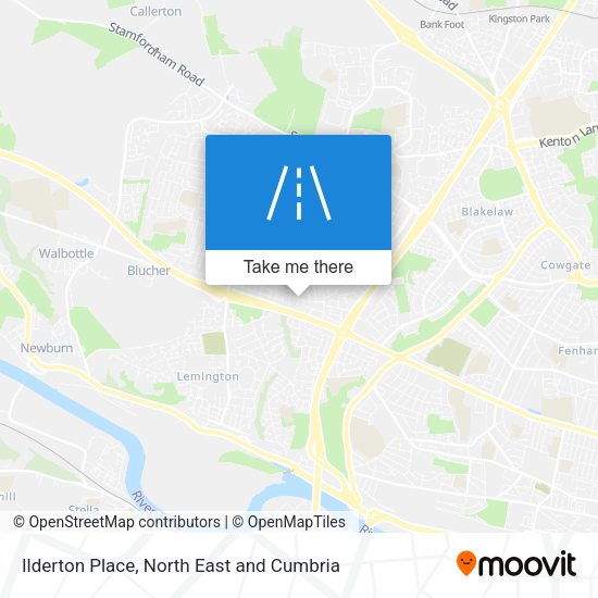 Ilderton Place map