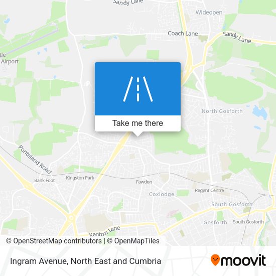 Ingram Avenue map