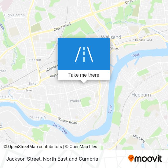 Jackson Street map