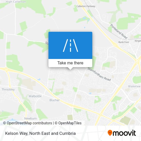 Kelson Way map