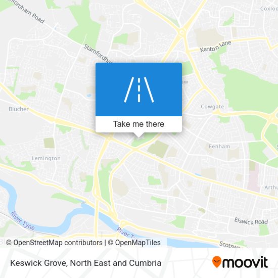 Keswick Grove map