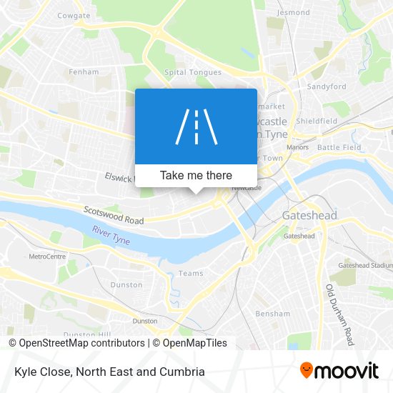 Kyle Close map