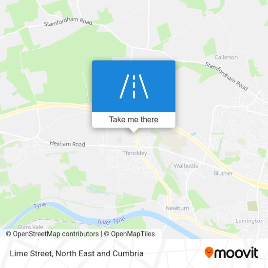 Lime Street map