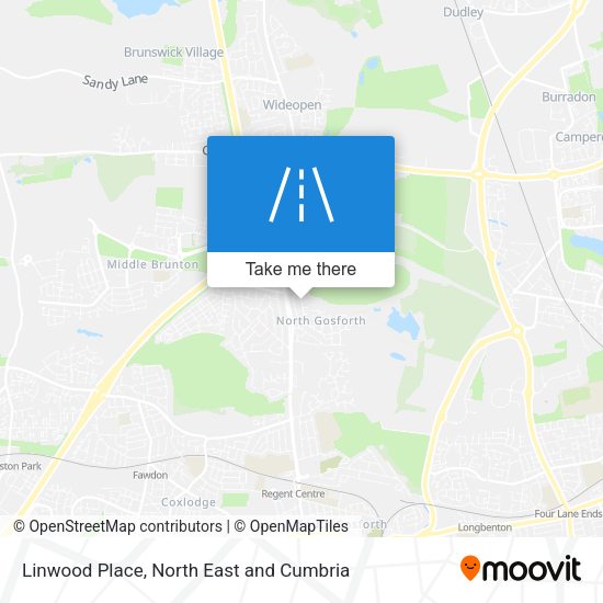 Linwood Place map