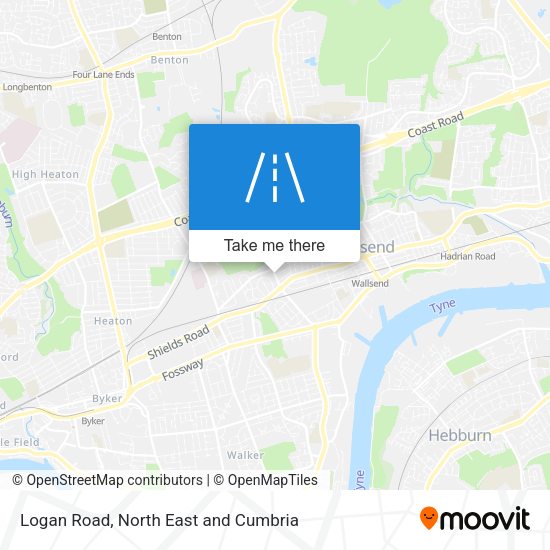Logan Road map