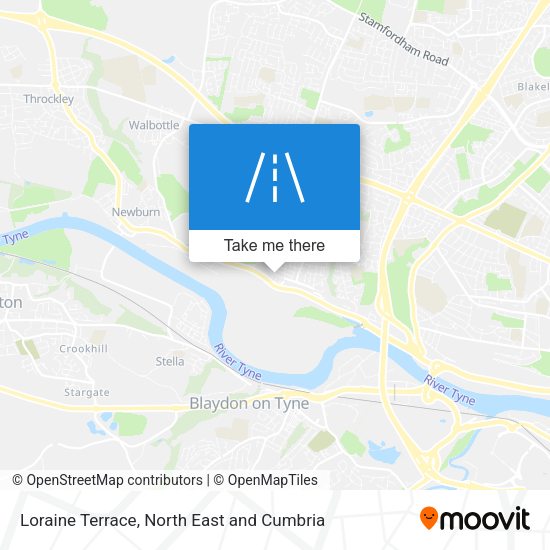 Loraine Terrace map