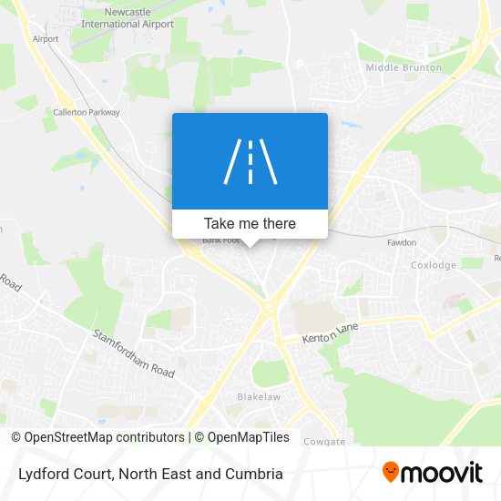 Lydford Court map