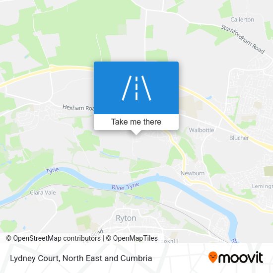 Lydney Court map