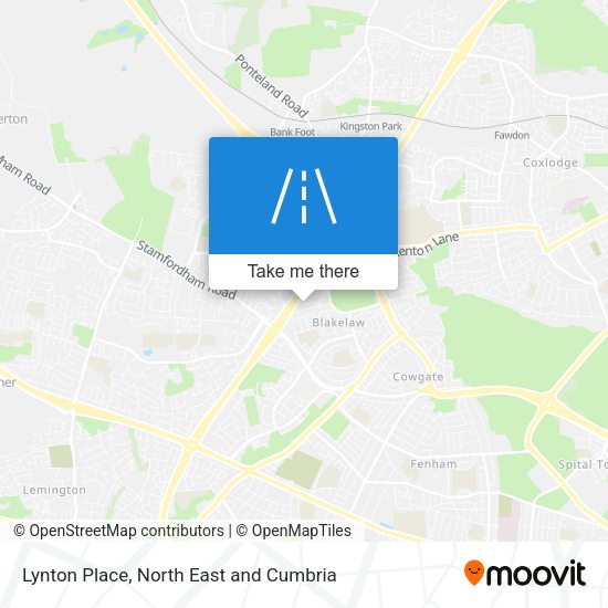 Lynton Place map