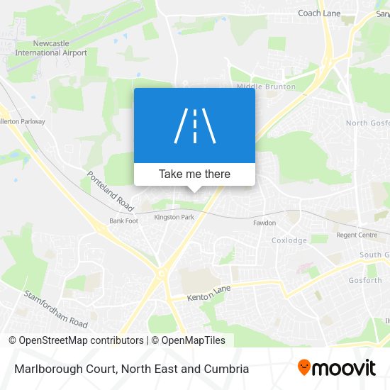 Marlborough Court map