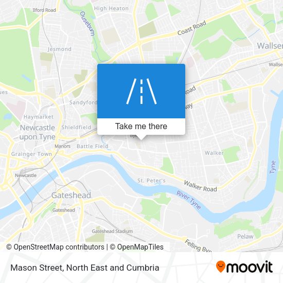 Mason Street map