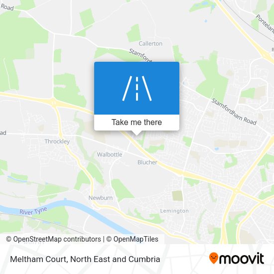 Meltham Court map