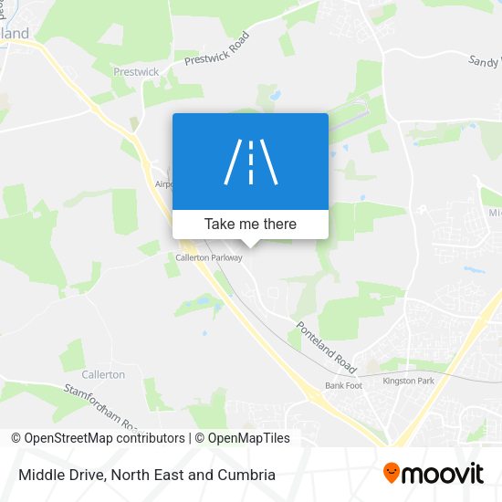 Middle Drive map