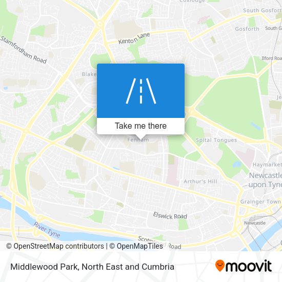 Middlewood Park map