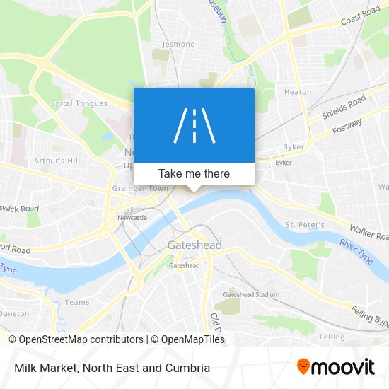 Milk Market map