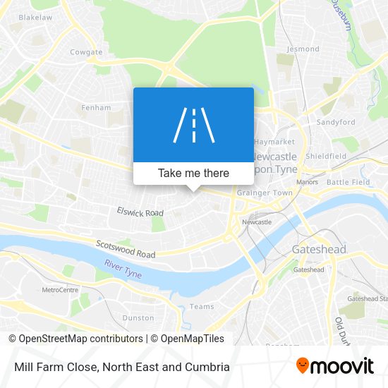Mill Farm Close map