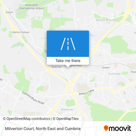 Milverton Court map