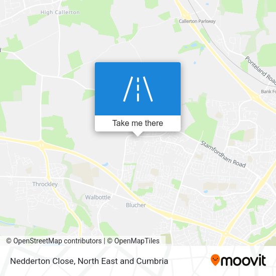 Nedderton Close map