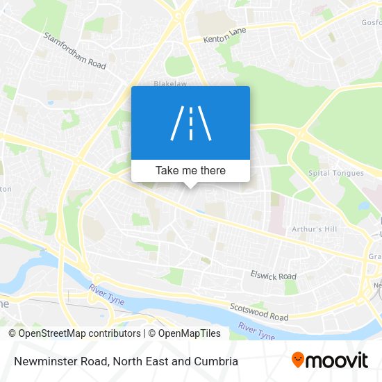 Newminster Road map