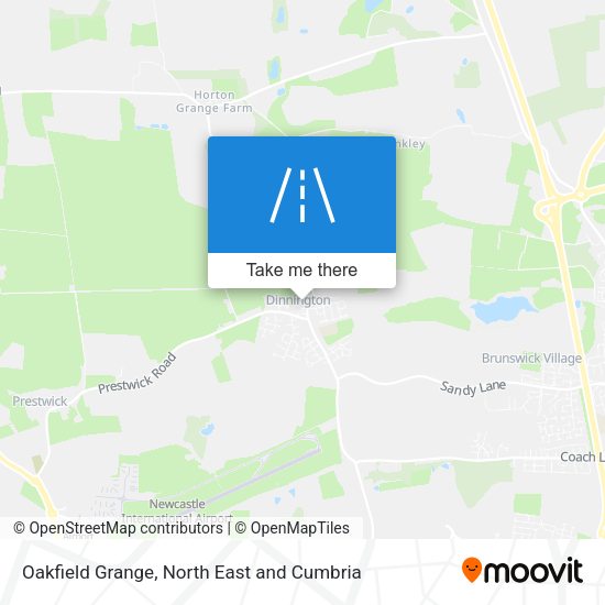 Oakfield Grange map