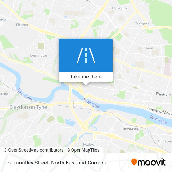 Parmontley Street map