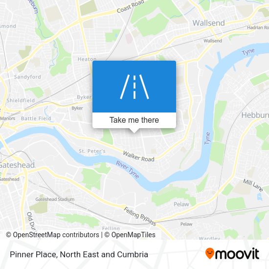 Pinner Place map