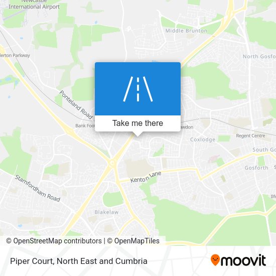 Piper Court map