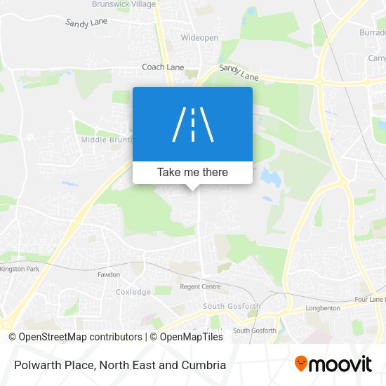 Polwarth Place map