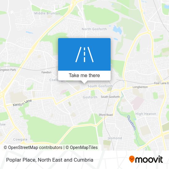 Poplar Place map