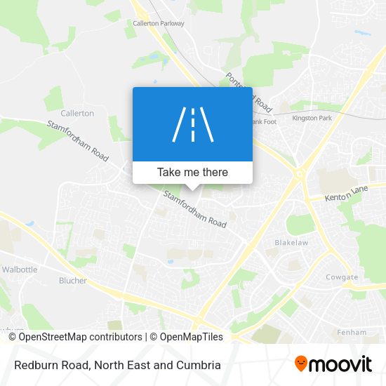 Redburn Road map