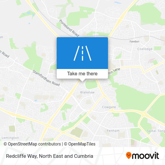 Redcliffe Way map