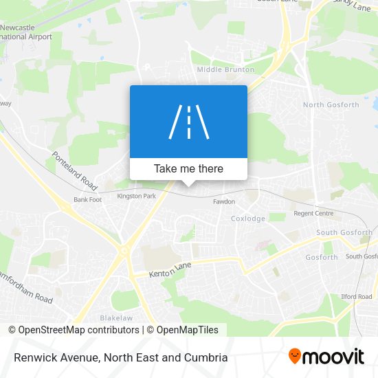 Renwick Avenue map