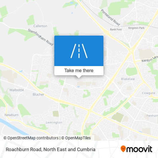 Roachburn Road map