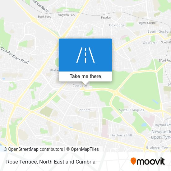 Rose Terrace map